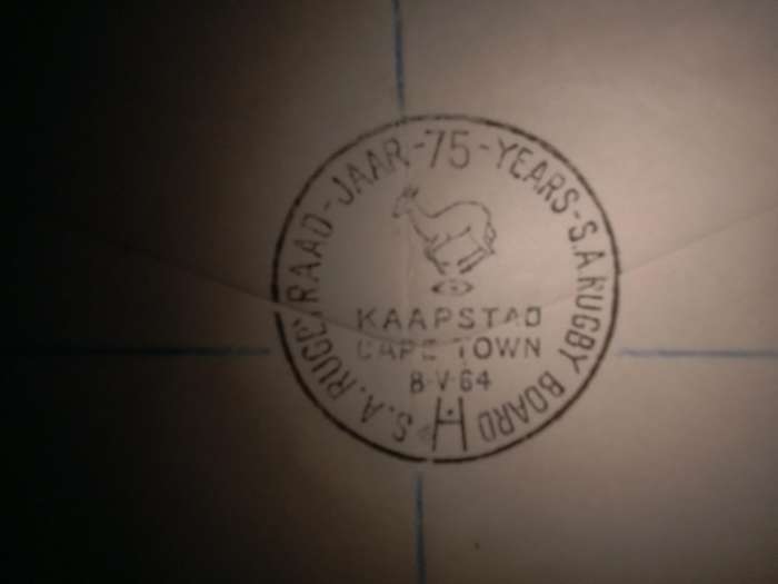 FDC Cape Town R No. 8697 (AK-107A)