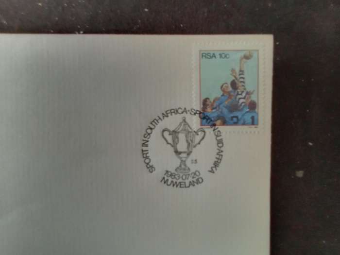 FDC Rugby WPRU Centenary (AK-130B)