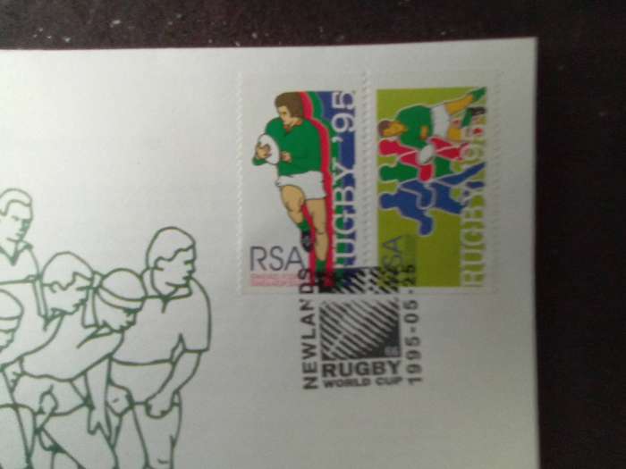 FDC Rugby World Cup '95 (AK-133C)