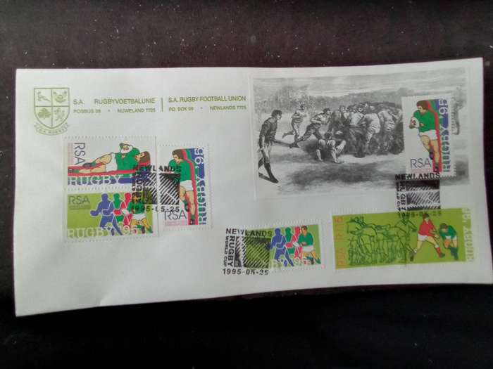 FDC Rugby World Cup '95 (AK-134C)