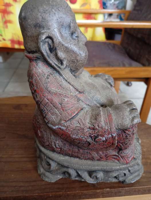 Sitting Stone Buddha (TPS-197G)