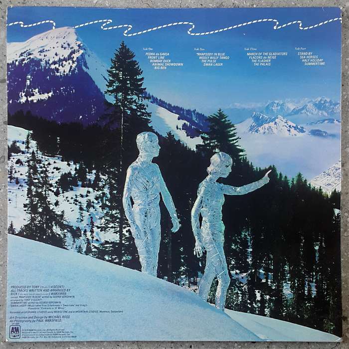 RICK WAKEMAN - RHAPSODIES 2 × Vinyl, LP, Album, Stereo, Gatefold, Country: US 1979