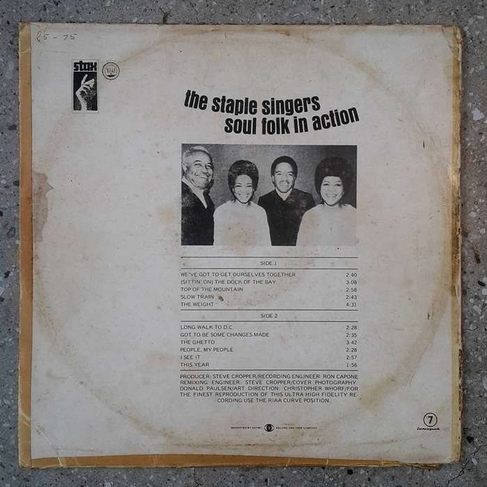 THE STAPLE SINGERS - SOUL AND FOLK IN ACTION