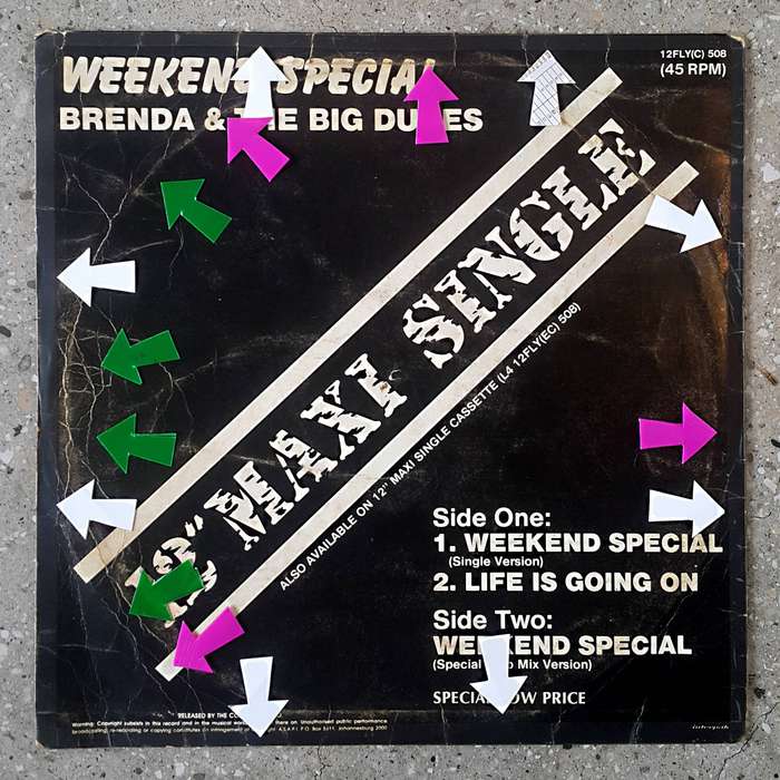 BRENDA & THE BIG DUDES - WEEKEND SPECIAL Vinyl, 12", 45 RPM, Maxi-Single Country: SA Released 1983