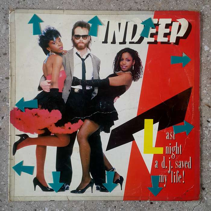 INDEEP - LAST NIGHT THE D.J. SAVED MY LIFE!  Vinyl, LP, Album Country: SA Released: 1983