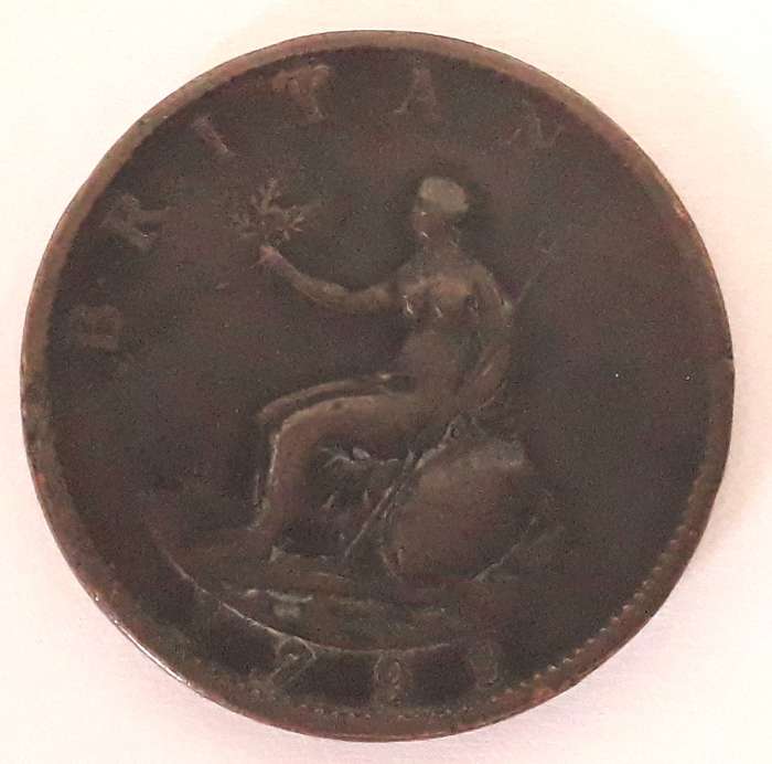 British 1799 Half Penny