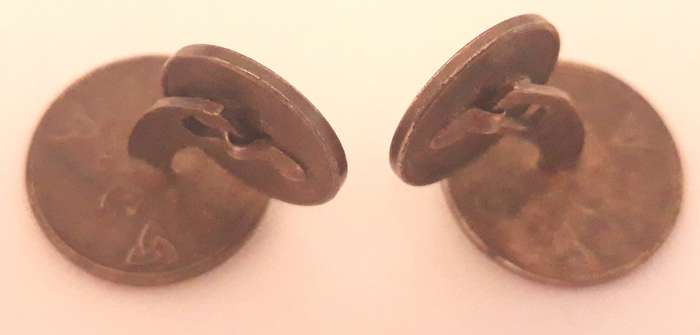 Vintage 1940s Era Norwegian Ore Cufflinks