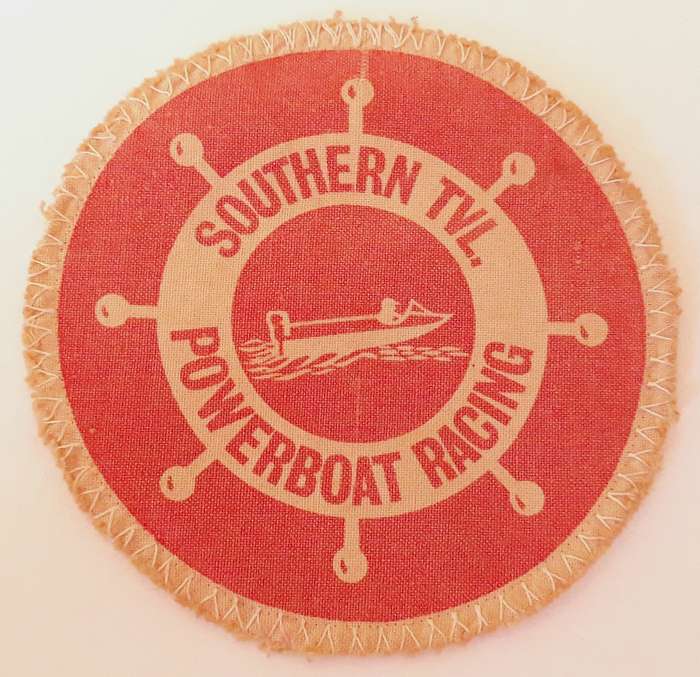 Vintage Southern Transvaal Powerboat Racing Patch