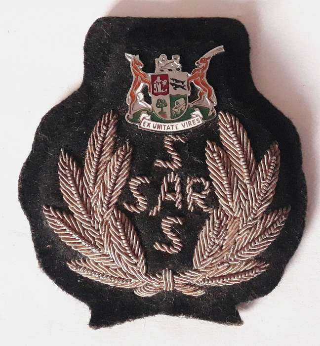 Vintage South African Railways Cap Badge - 1970s