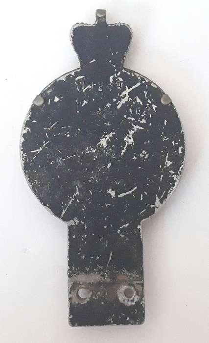 Vintage Royal Automobile Club Car Badge- SA Version