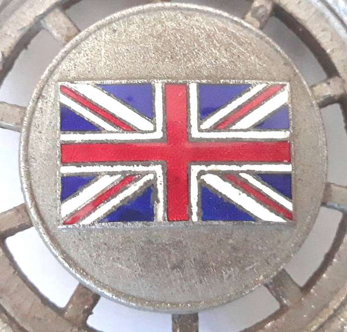 Vintage Royal Automobile Club of South Africa Car Badge