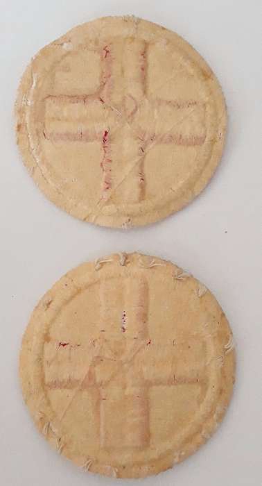 Vintage South African Red Cross Cloth Badges
