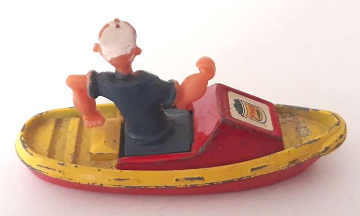 Vintage Corgi Popeye Boat
