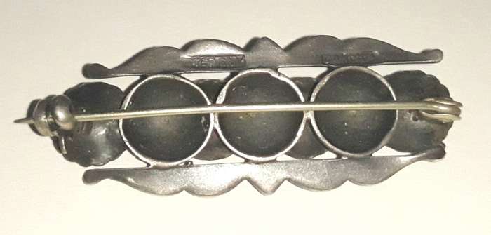 Vintage South African Candida Sterling Silver Brooch