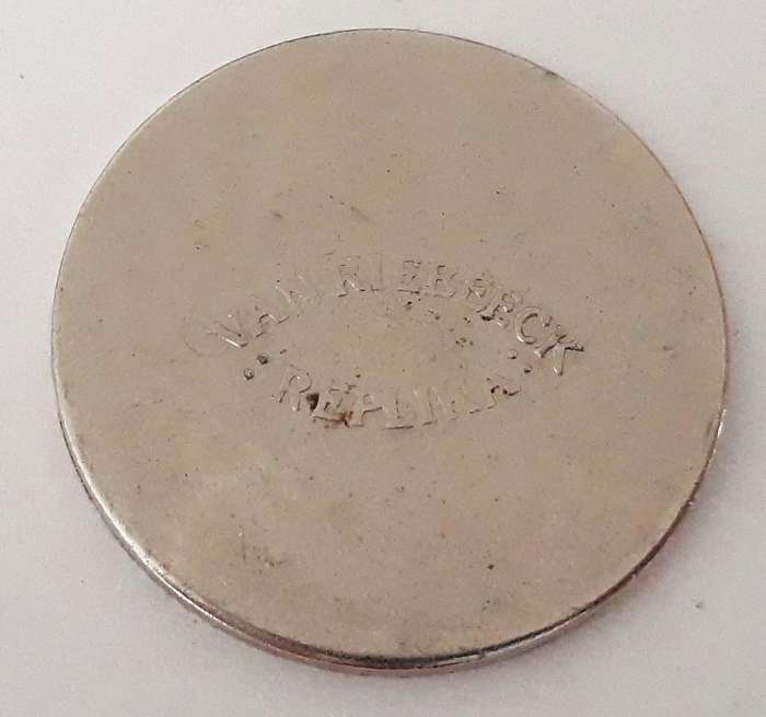Vintage Van Riebeeck Netherlands Batavia 1802 Gulden Replica Token
