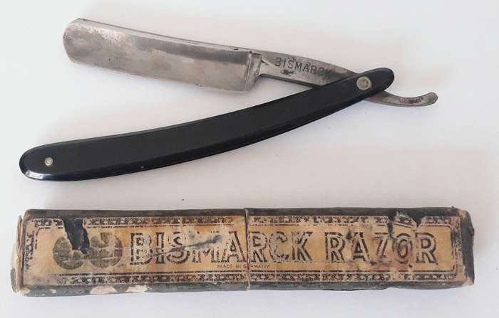 Vintage German Bismarck Straight Razor