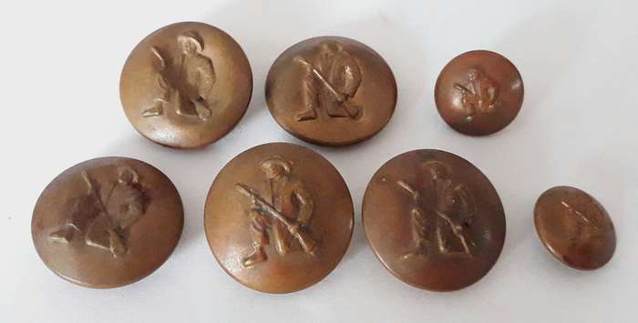 SADF Commando Buttons
