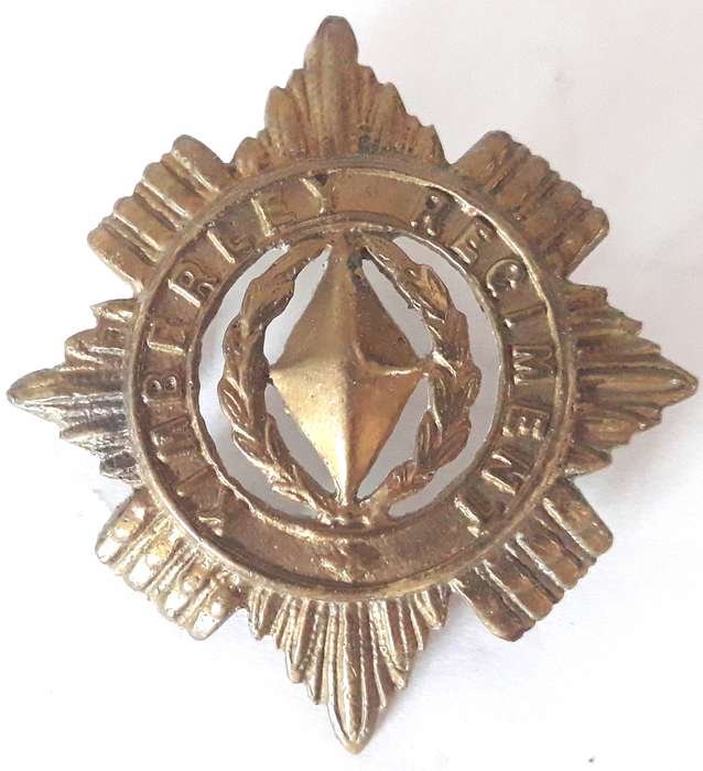 WW2 Kimberley Regiment Cap Badge