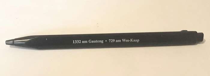 Punt Planeet Geselsradio Advertising Pen