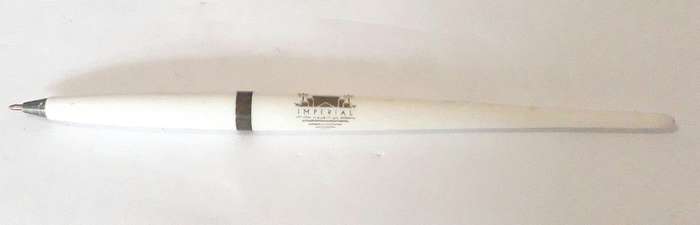 Vintage 1990s Imperial Hotel Mauritius Desk Pen