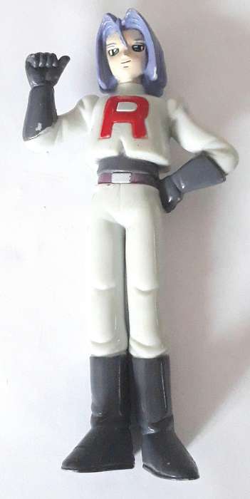 Vintage 1998 Tomy Pokemon Team Rocket James Figurine