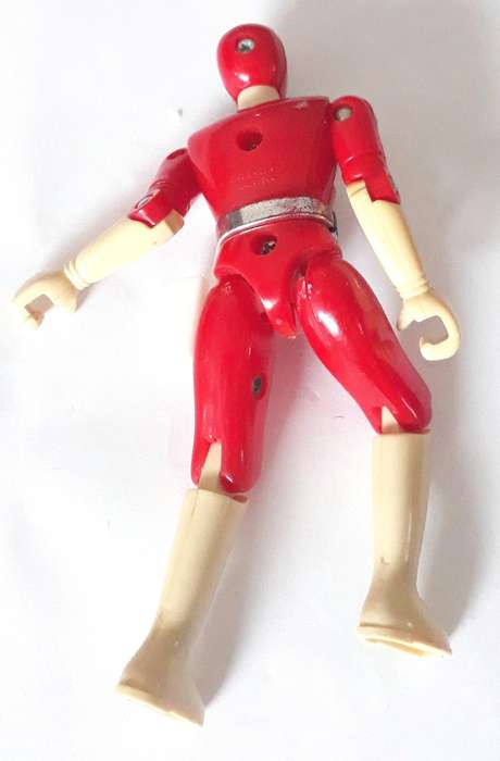 Vintage 1993 Bandai Mighty Morphin Power Rangers Red Ranger Action Figure