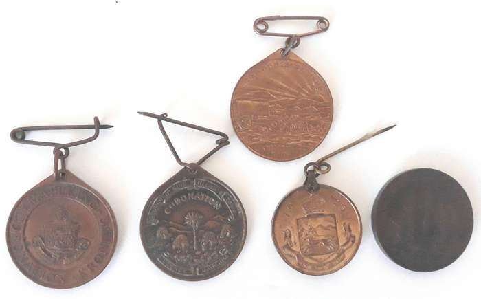 Various Vintage South African Medallions