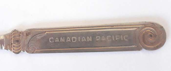 Vintage Canadian Pacific Liners Letter Opener and Ruler