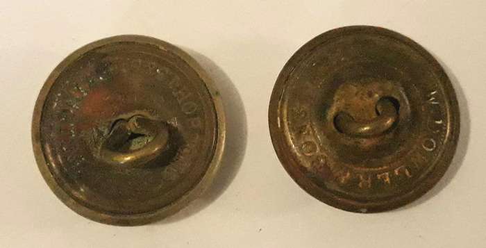 Victorian and Edwardian Era Royal Artillery Buttons