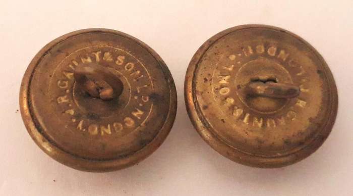 Vintage Duke of Cornwall's Light Infantry Buttons
