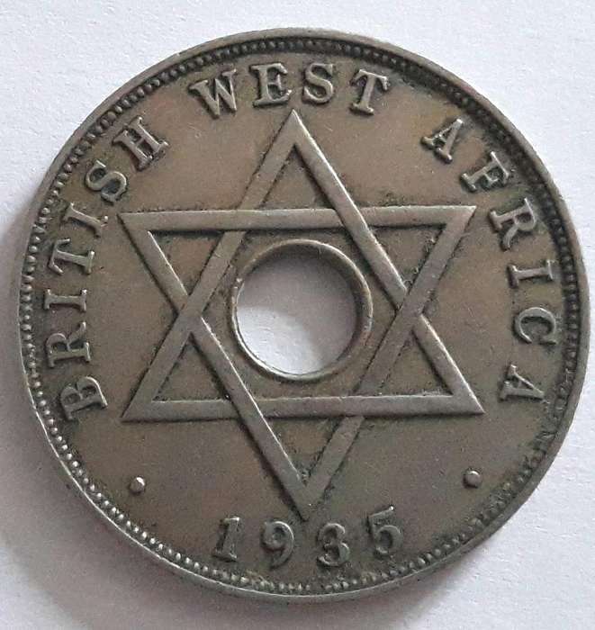 1935 British West Africa One Penny
