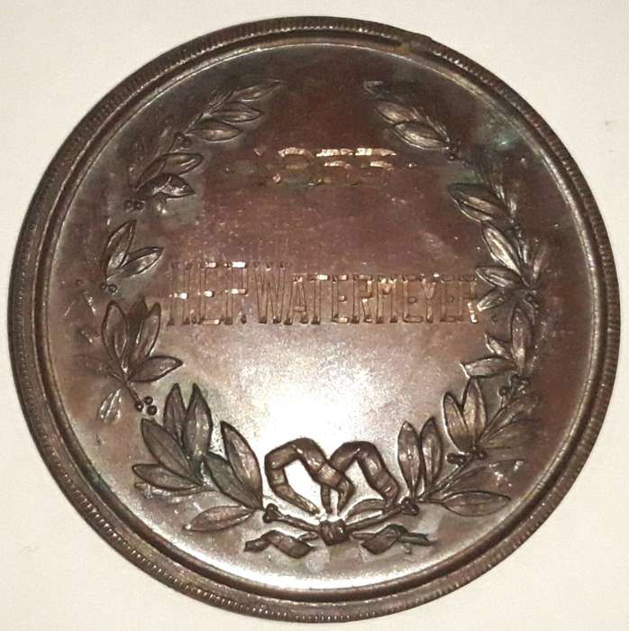 Vintage 1933 Western Province Golf Union Amateur Championship Medal