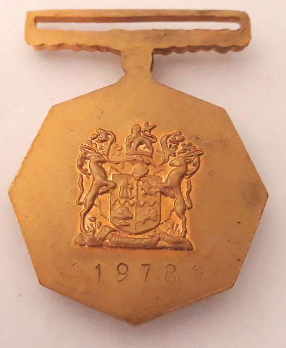 South African Border War Pro Patria Medal