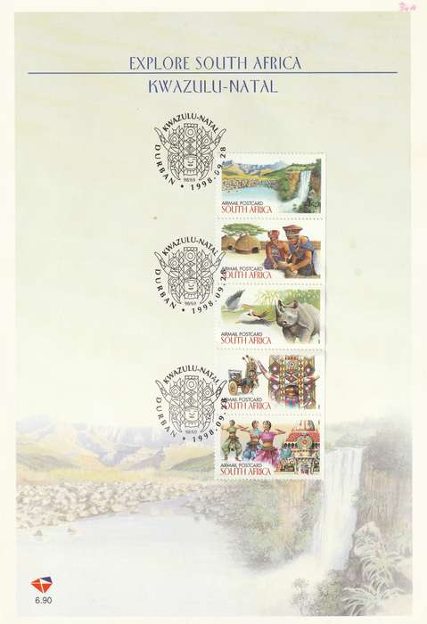 UNION OF SOUTH AFRICA       Explore  KZN  1998