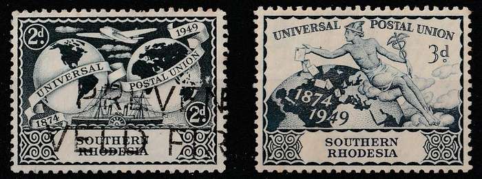 SOUTHERN RHODESIA    UPU   1949