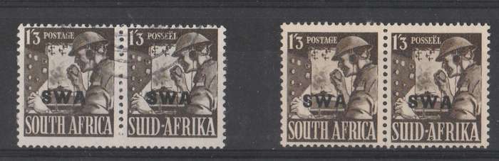 SOUTH WEST AFRICA    SACC158/A   1943