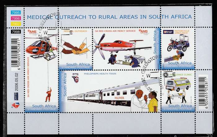 RSA    MINI SHEET  2006    SACC 1776