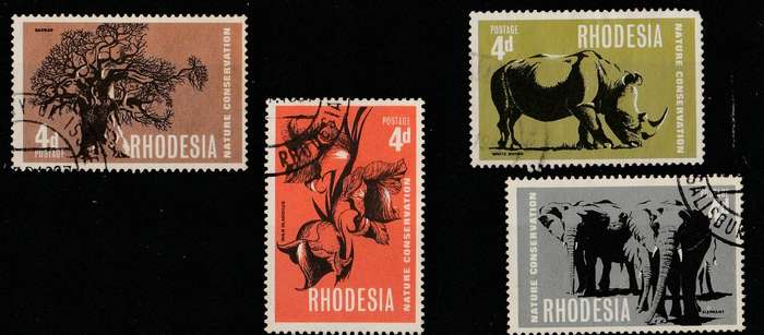 RHODESIA    1967      SACC175-178    FULL SET