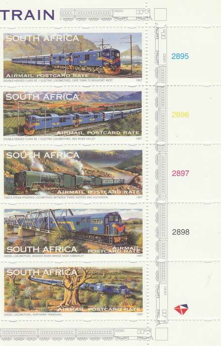 RSA   BLUE TRAIN  1997     SACC1051-1055