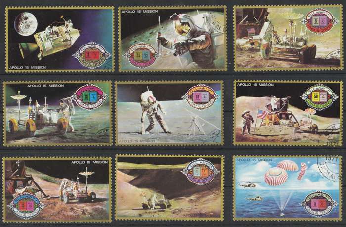 APOLLO  MISSION    FULL SET