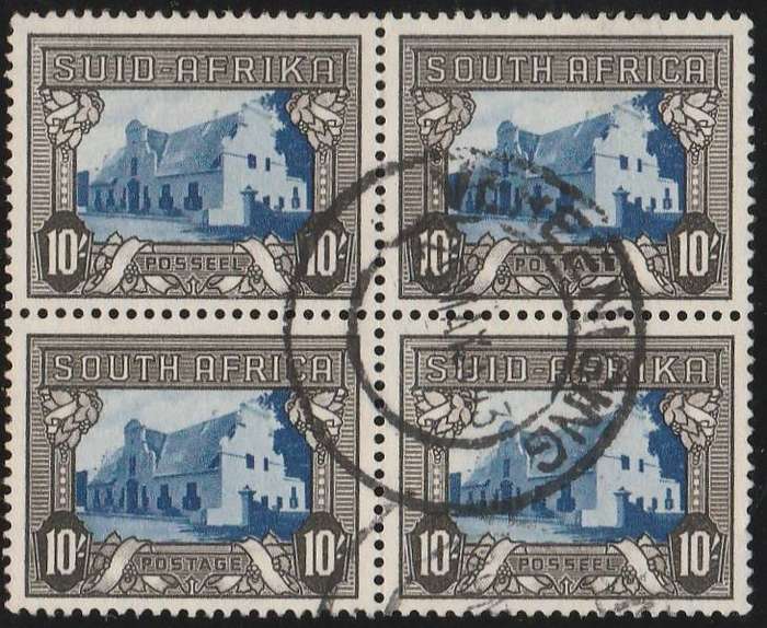 UNION OF SA       1933-48        BLOCK OF 4   SACC63B