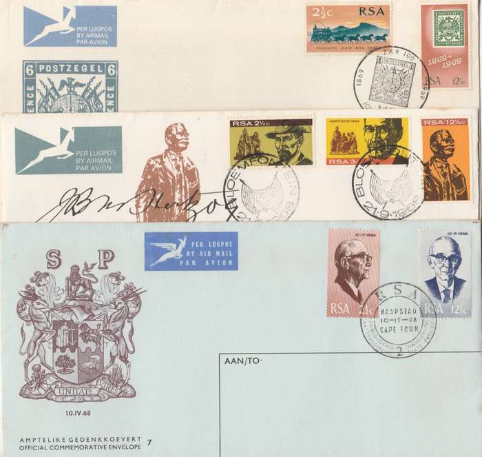 RSA  1ST DAY COVERS