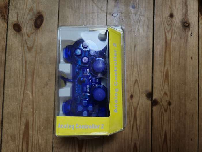 Analog Controller 2 Blue for PS2