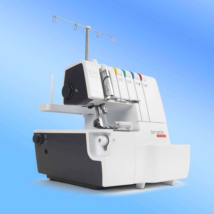 Bernette B44 Funlock Overlock Serger  Like New in Box  LED, Differential Feed, 15 Stitches