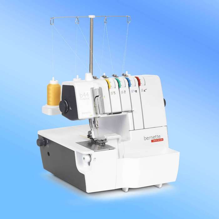 Bernette B44 Funlock Overlock Serger  Like New in Box  LED, Differential Feed, 15 Stitches