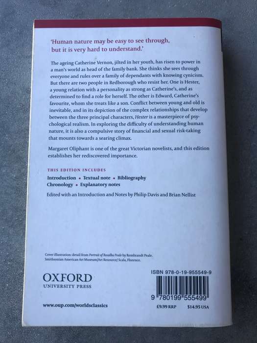 Hester by Margaret Oliphant [Paperback: Very Good]