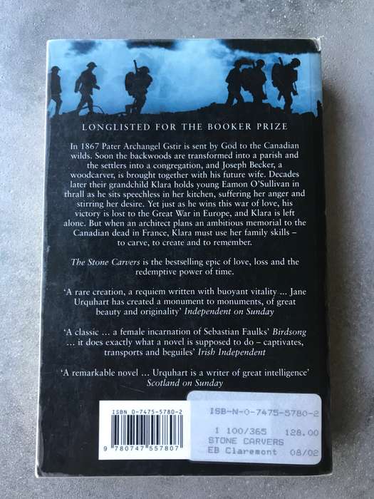 The Stone Carvers  by Jane Urquhart [Paperback: Good]