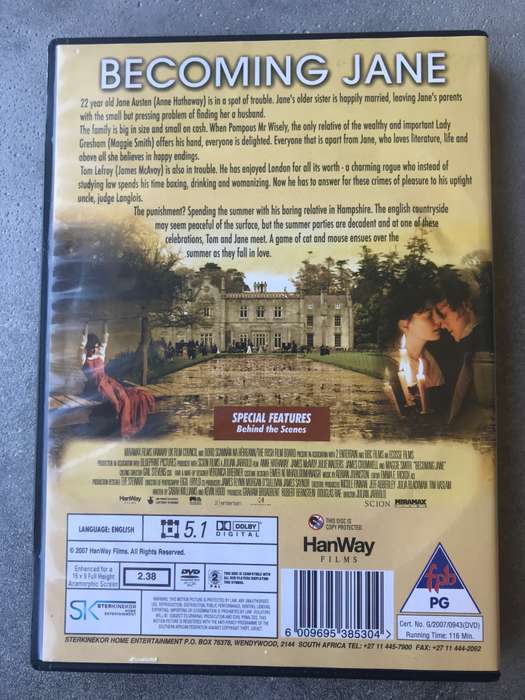 Becoming Jane [DVD]