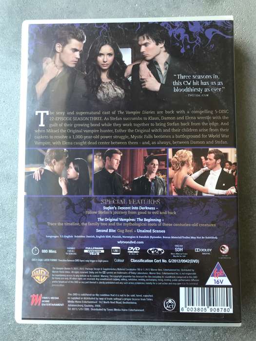 Vampire Diaries - Season 3 [5 DVD]