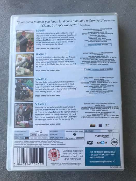 Doc Martin - Series 1 to 4 [8 DVD]